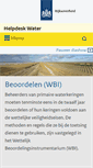 Mobile Screenshot of helpdeskwater.nl